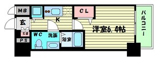 クリスタルグランツ西本町の物件間取画像